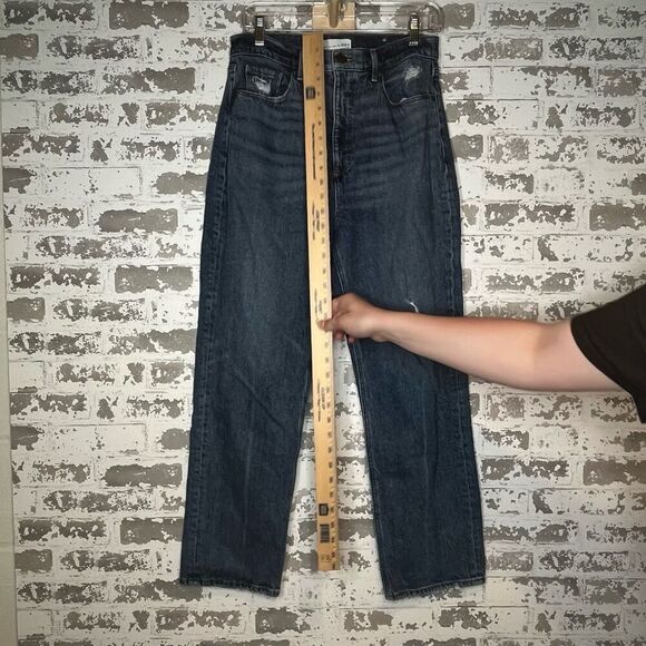 Loft | women distressed 90’s high waist straight denim - Picture 9 of 10